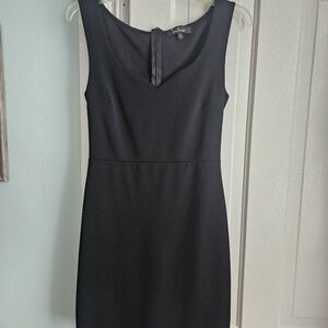 Lulu's Classic Black Mini Dress - Medium